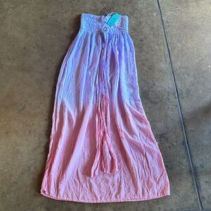 Tiare Hawaii Ombre Maxi Dress in Purple and Pink